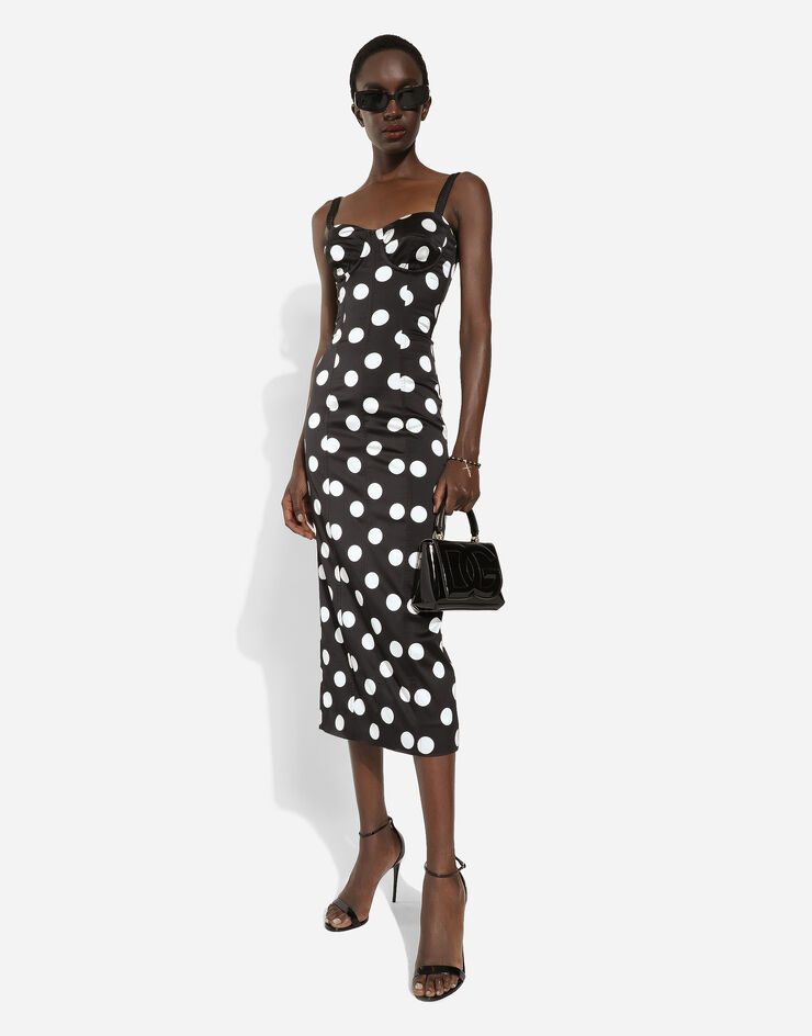 Dolce & Gabbana Sac à anse supérieure DG Logo Bag Noir BB7568A1471