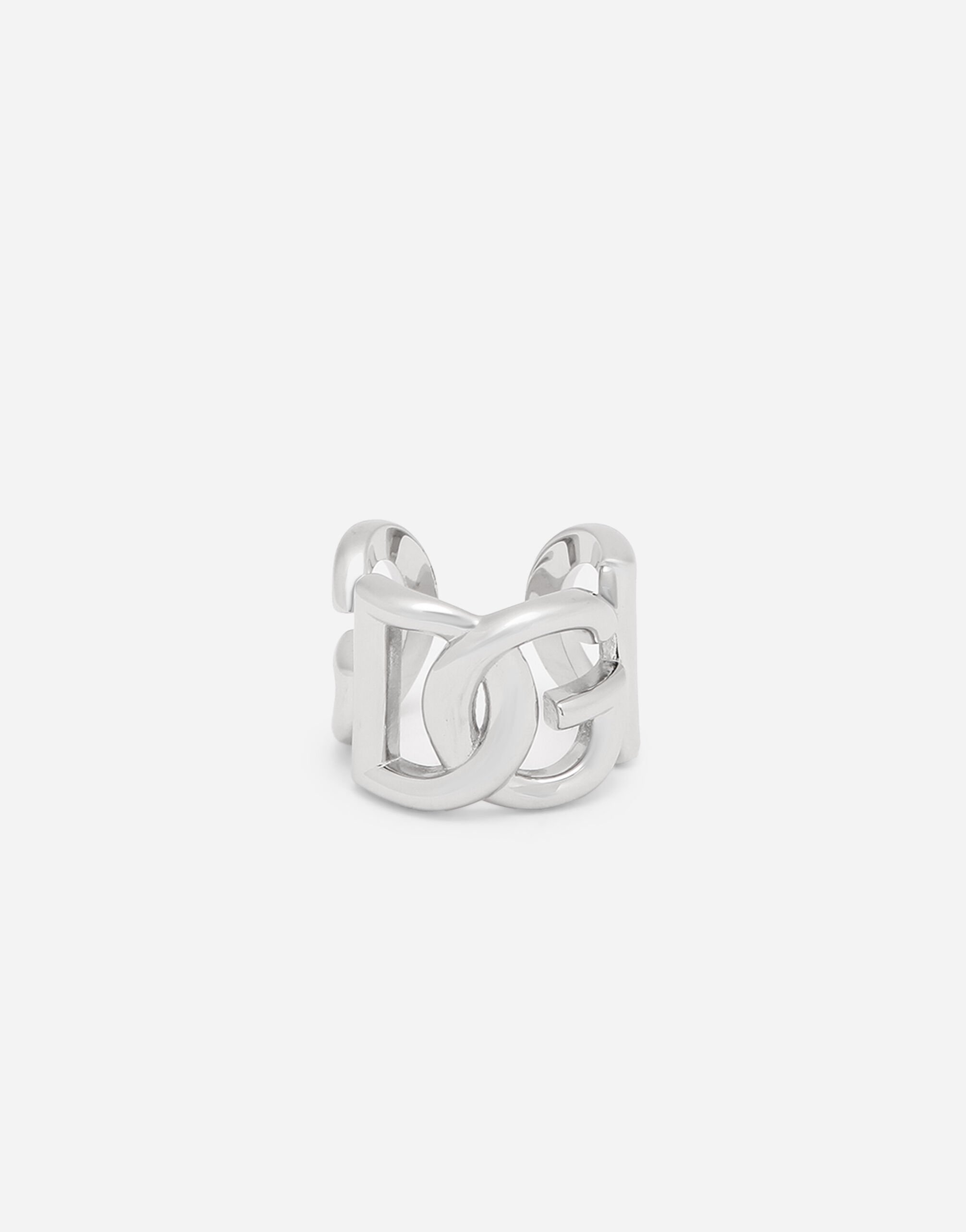 Dolce & Gabbana Ring mit DG-Logo Gold WBQ4S3W1111