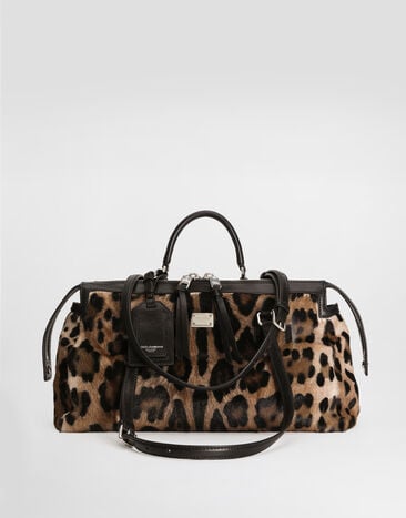 Dolce & Gabbana Vittoria 豹纹印花手袋 Multicolor BB7844AX853