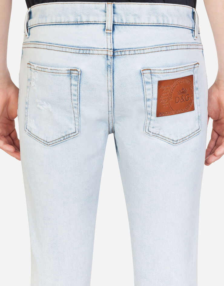 Dolce & Gabbana Stretch slim-fit jeans BIANCO GY07CDG8CB6