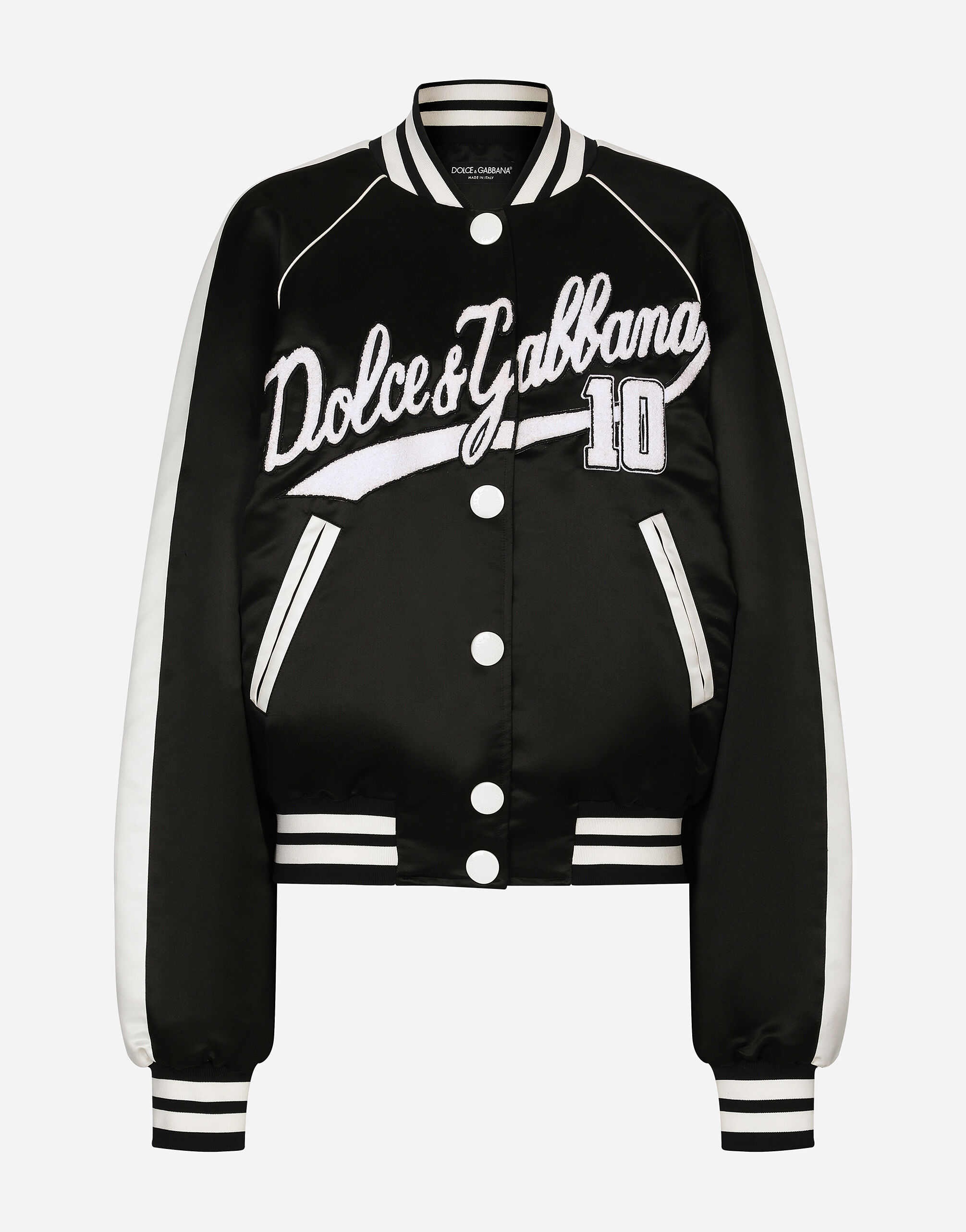 Dolce and gabbana varsity jacket clearance