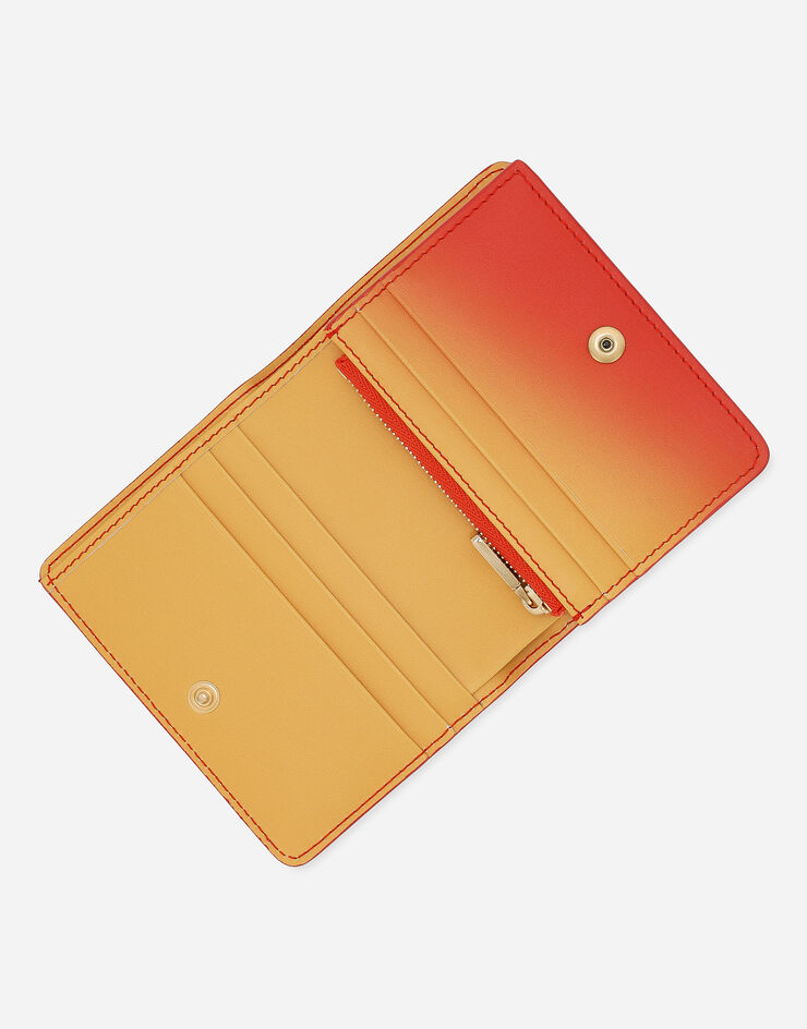 Dolce & Gabbana DG Logo continental wallet Orange BI1211AS204