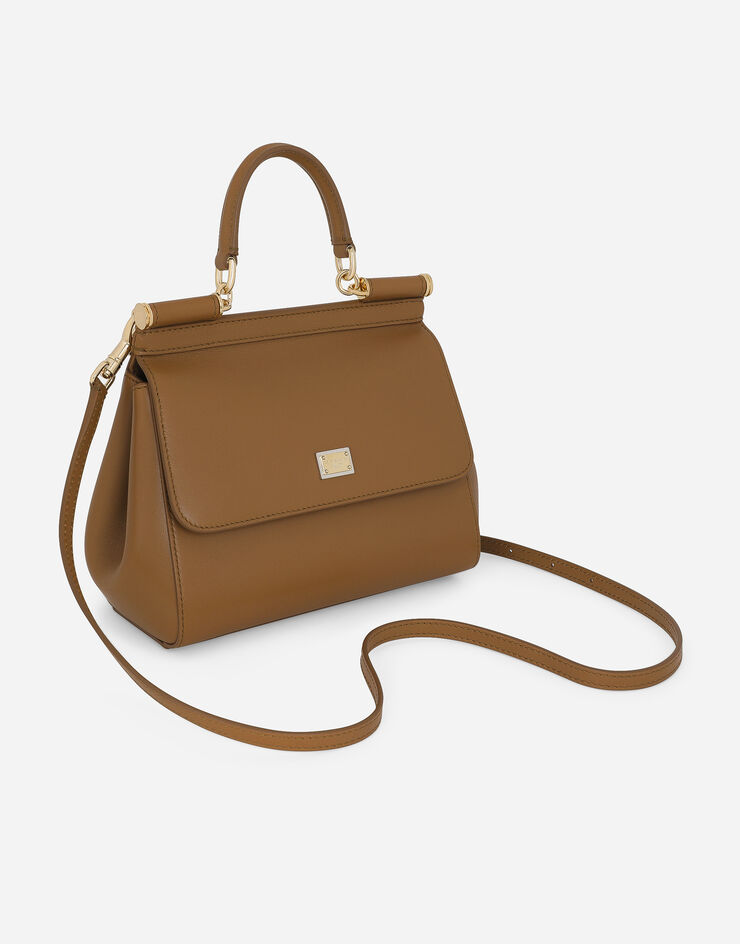 Dolce&Gabbana Medium Sicily handbag Brown BB6003AN767