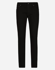 Dolce & Gabbana Washed black slim-fit stretch jeans White GVC4HTFUFMJ