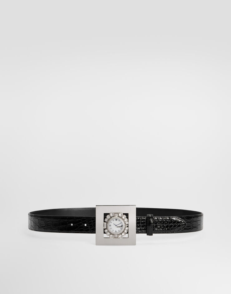 Dolce & Gabbana Caiman belt Dolce & Gabbana Caiman belt Black BC5014A2J68