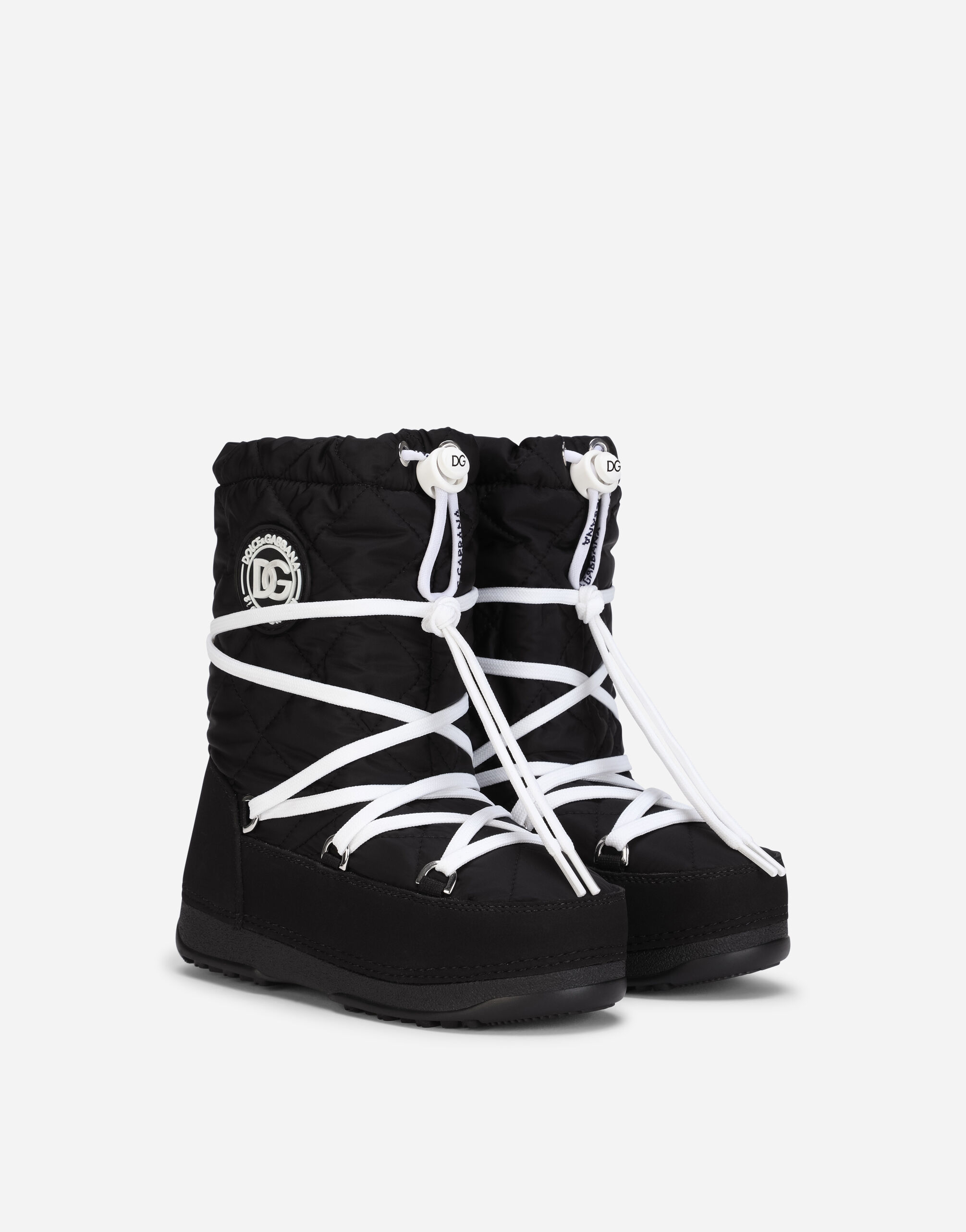 SNOW BOOT in Black for Dolce Gabbana US