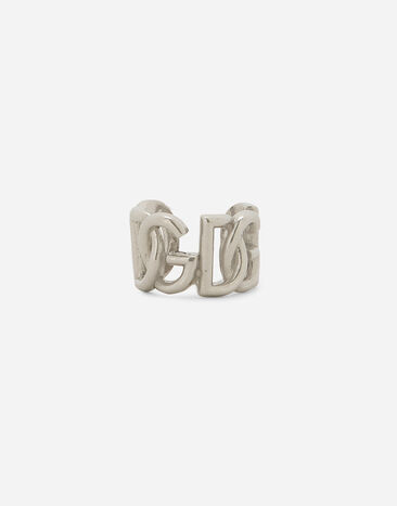 Dolce & Gabbana Single ear cuff with DG logo Silver WBN5W1W1111