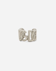 Dolce & Gabbana Single ear cuff with DG logo Black BJ0820AP599