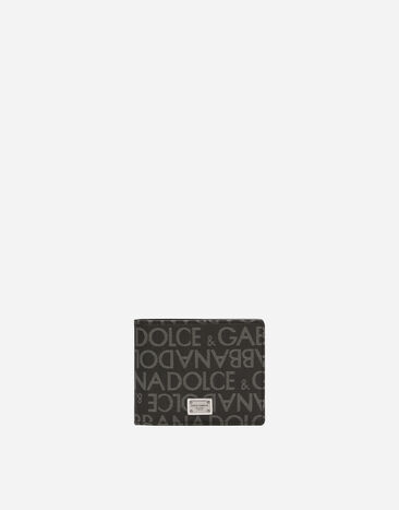 Dolce & Gabbana Coated jacquard bifold wallet Multicolor BM1590AJ705