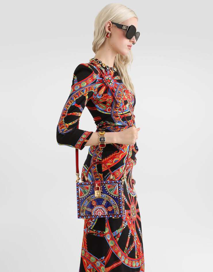 Dolce & Gabbana حقيبة يد Dolce Box مصنوعة من الراتنج Dolce & Gabbana حقيبة يد Dolce Box مصنوعة من الراتنج Multicolor BB5970A0416