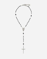 Dolce & Gabbana KIM DOLCE&GABBANA Short rosary necklace Silver WNO4S1W1111