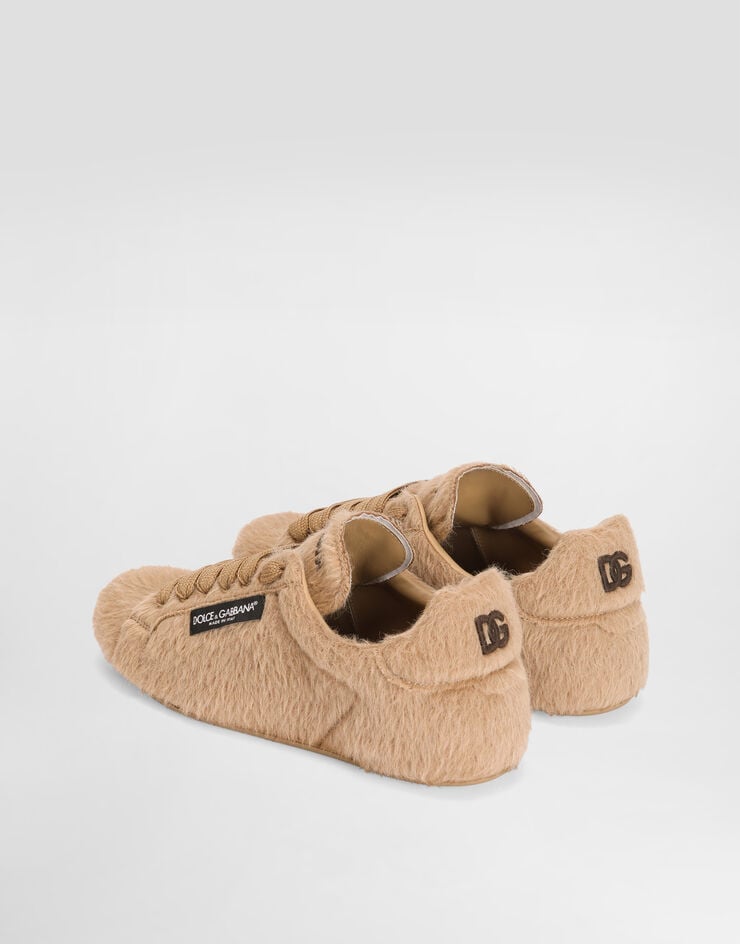 Dolce & Gabbana Schuhe Portofino Soft aus Alpaka Dolce & Gabbana Schuhe Portofino Soft aus Alpaka Beige CS2471A3S55