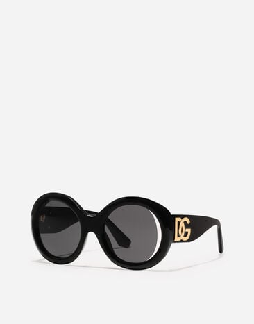 Dolce & Gabbana Sicilian Street Sunglasses Black VG4547VP187