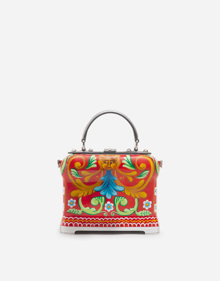 Dolce & Gabbana Coffee machine Dolce Box bag with Carretto design Multicolor BB5970AS703