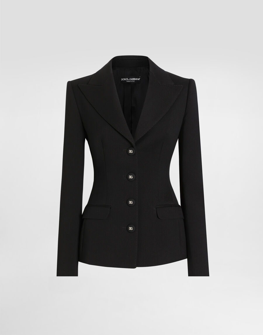 Single-breasted wool Dolce jacket