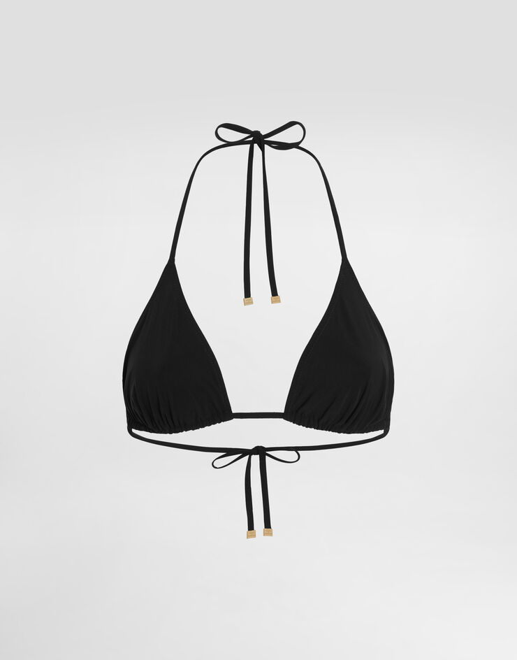 Dolce & Gabbana 三角式比基尼上衣 黑 O1A00JONO12