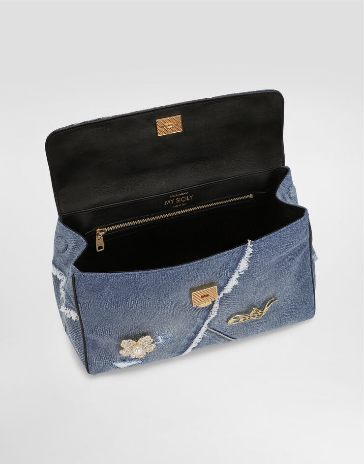 Dolce & Gabbana My Sicily denim handbag Multicolor BB7782BG682