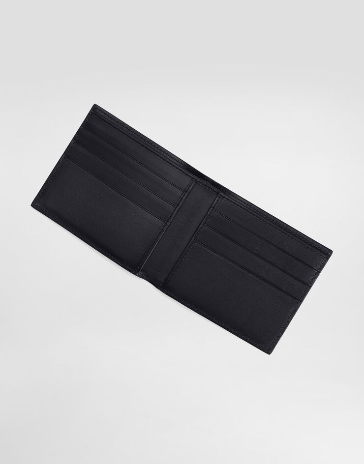 Dolce & Gabbana Calfskin bifold wallet Blue BP1321AN244