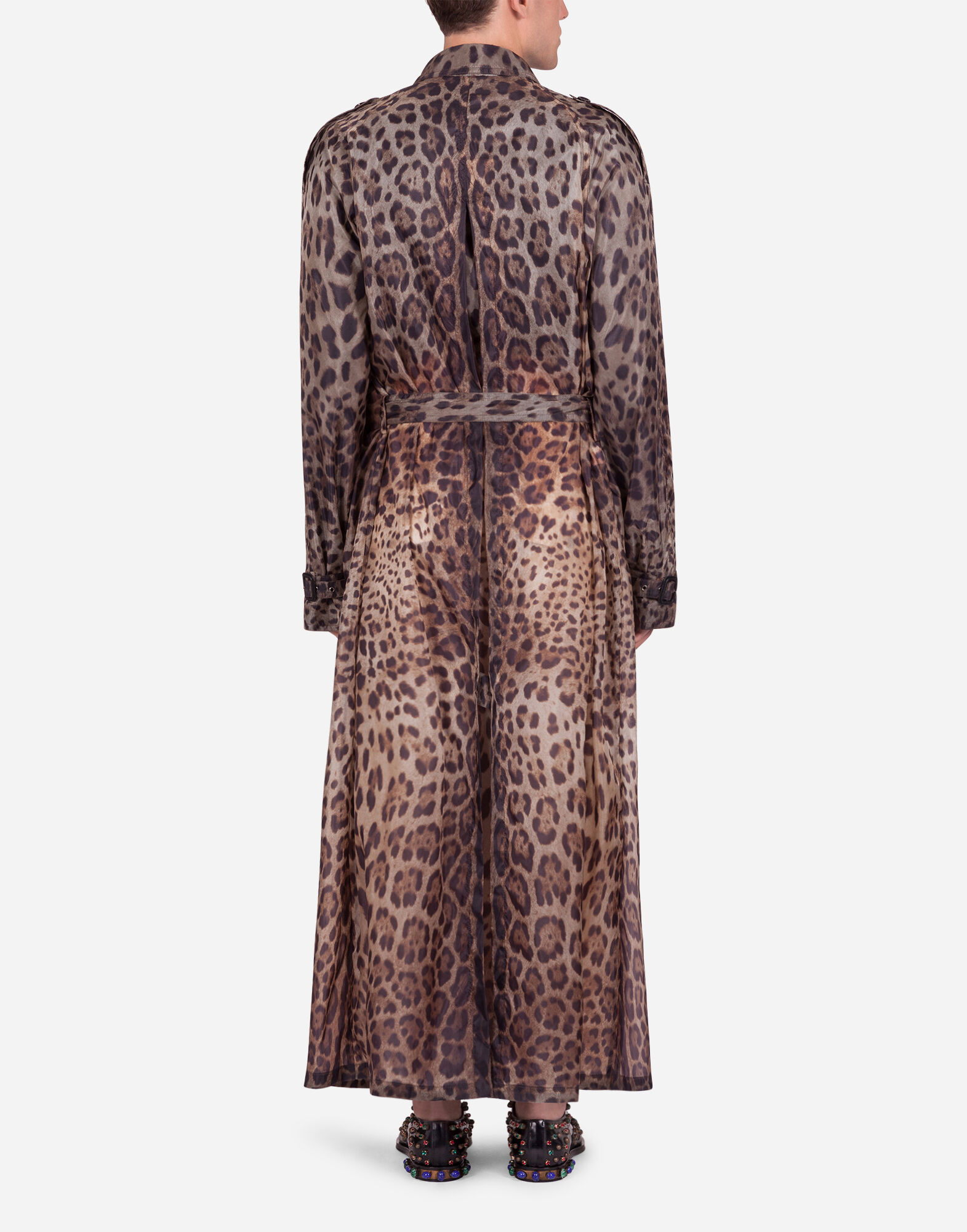 Trench leopard femme top