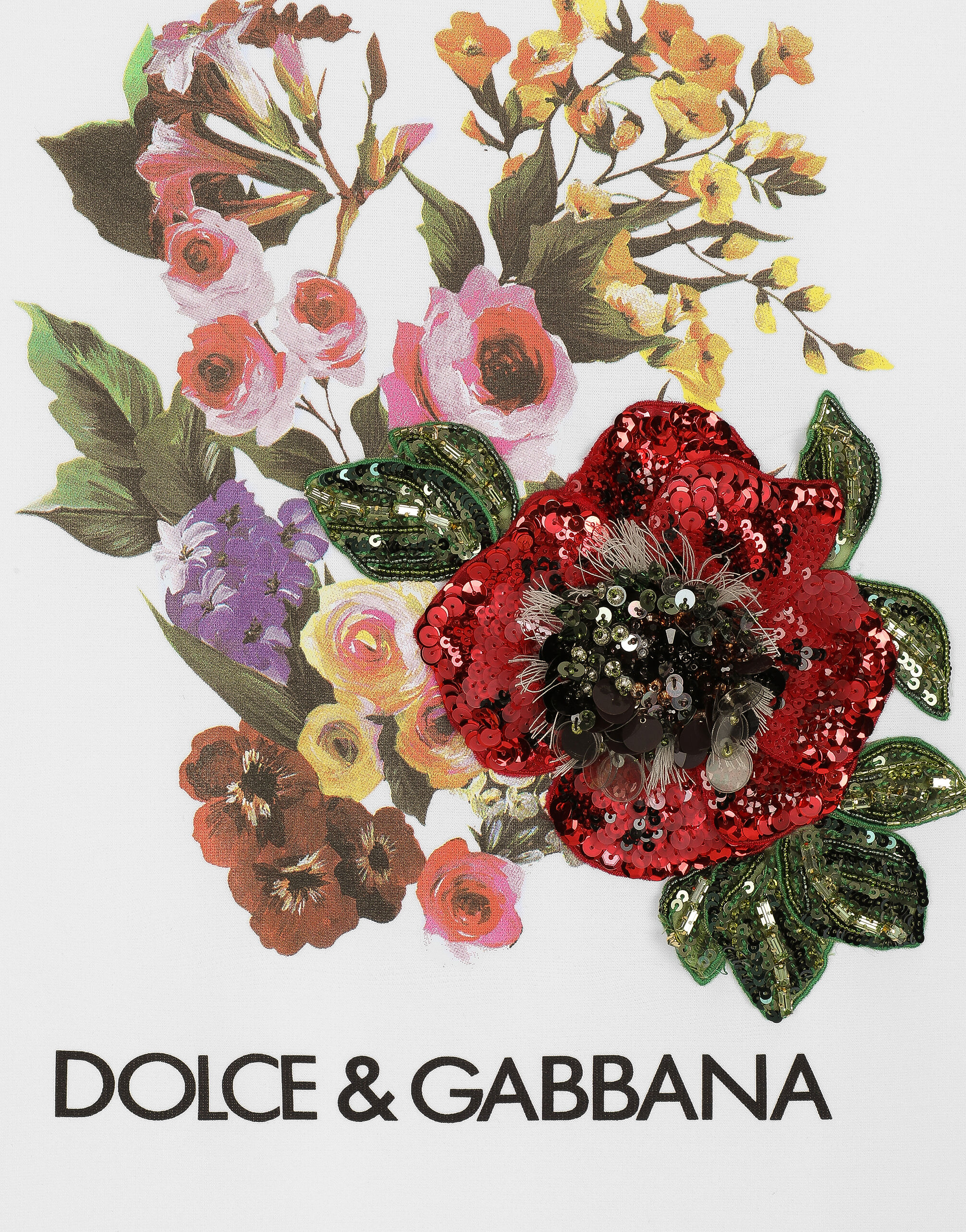 Dolce and gabbana flower shirt top