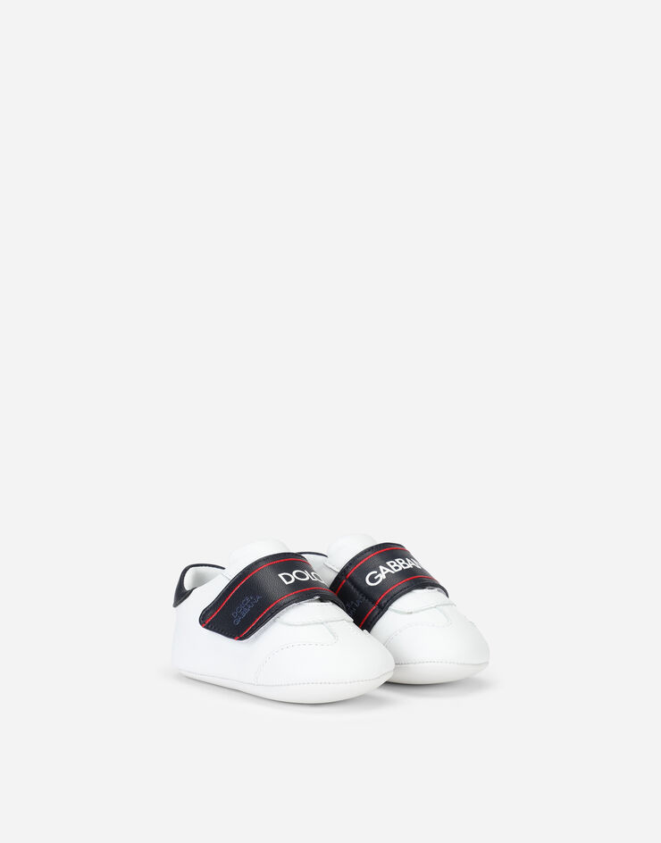 Dolce & Gabbana Sneakers en cuir nappa à logo Multicolore DK0132AO886