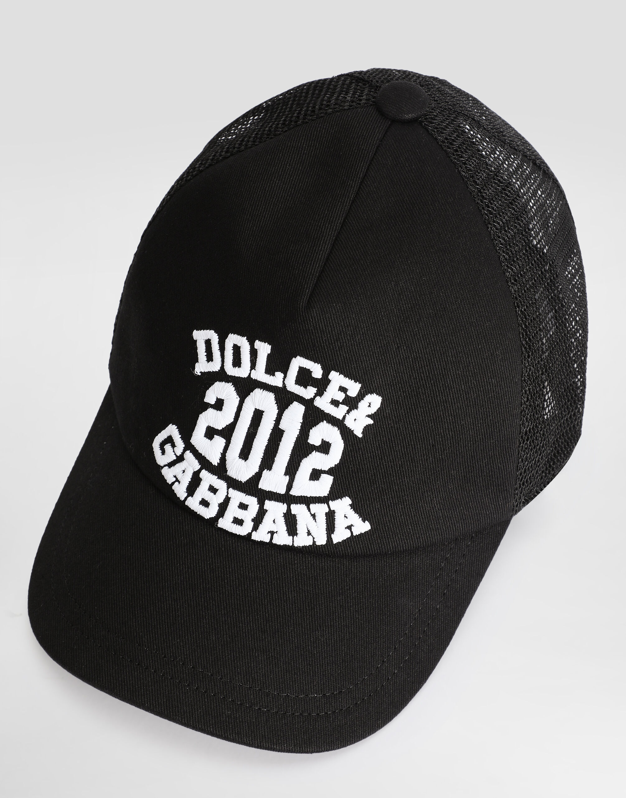 Baseball cap with Dolce&Gabbana logo in Black for Men