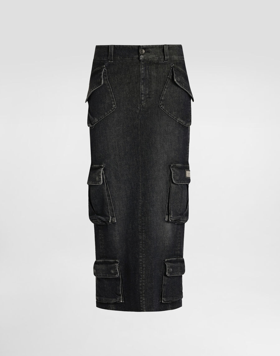 Denim skirt