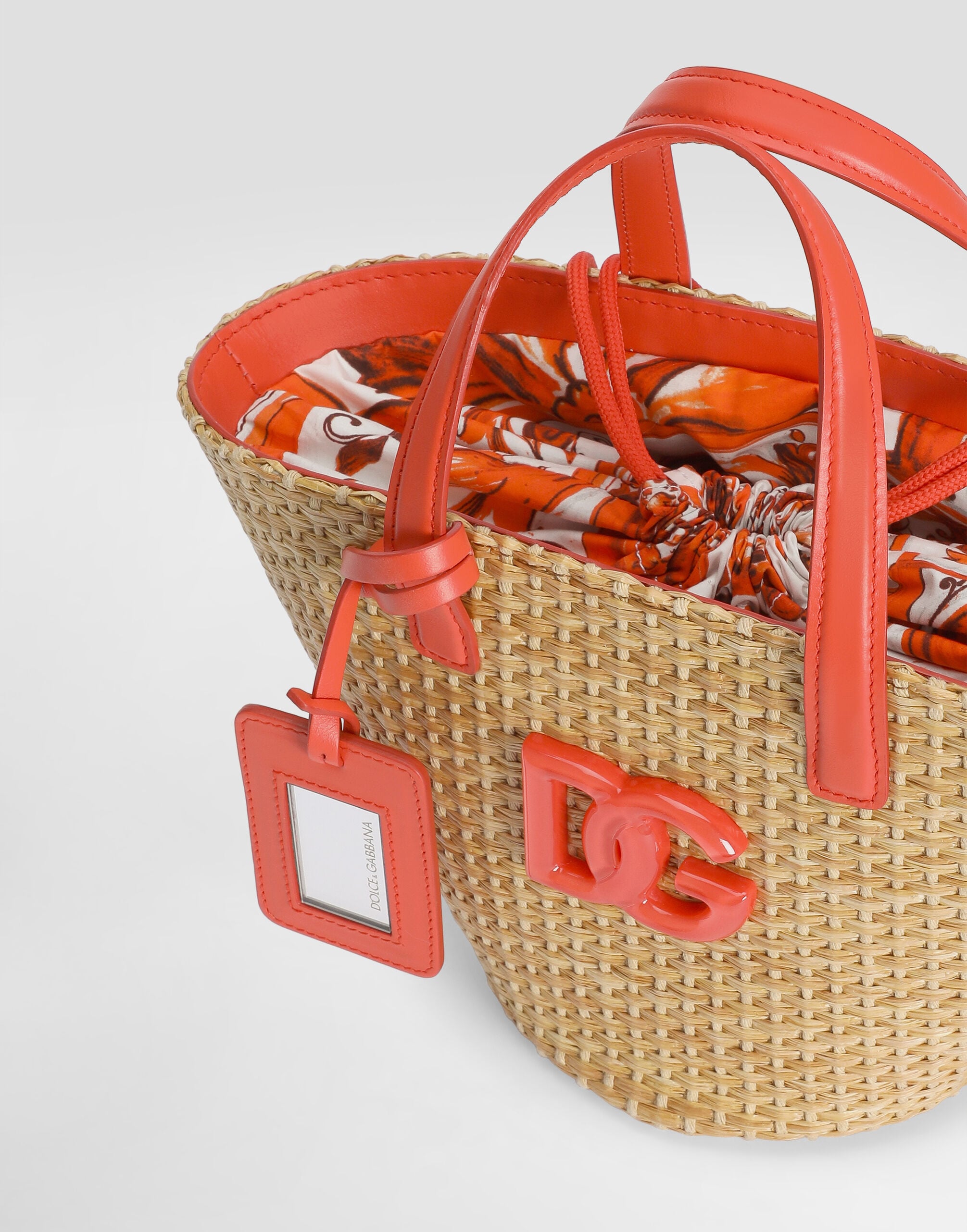 Straw coffa bag in Multicolor for Girls | Dolce&Gabbana® US