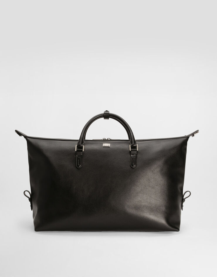Dolce & Gabbana Calfskin duffel bag Black BM2352AV956