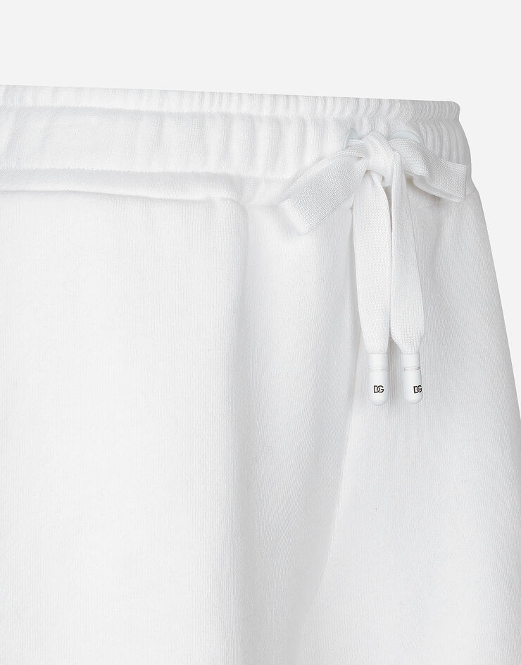 Dolce & Gabbana Cotton jersey shorts White FTCKKTGDCN1