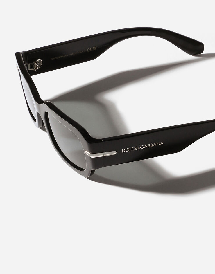 Dolce & Gabbana Sonnenbrille DG SIGNATURE Schwarz VG448DVP187