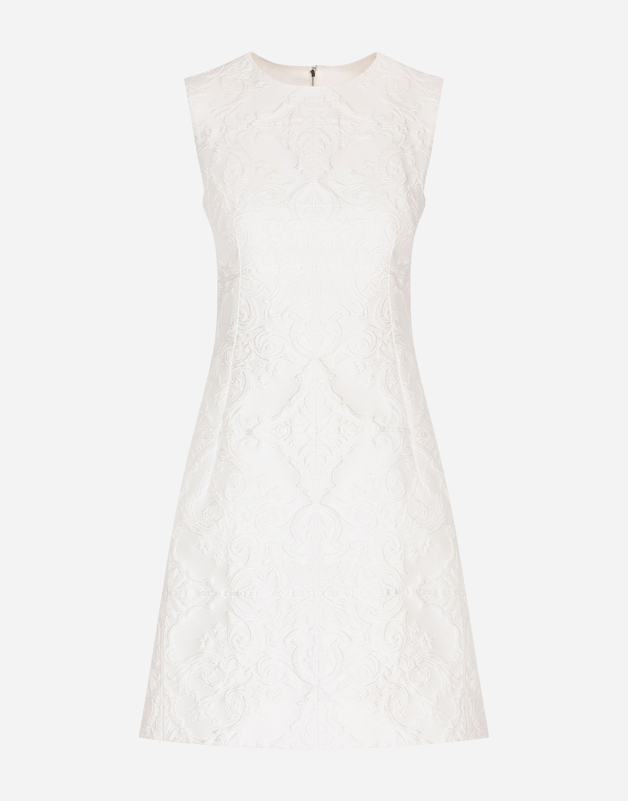 Dolce & Gabbana Short brocade dress Print F6AHOTHS5NK