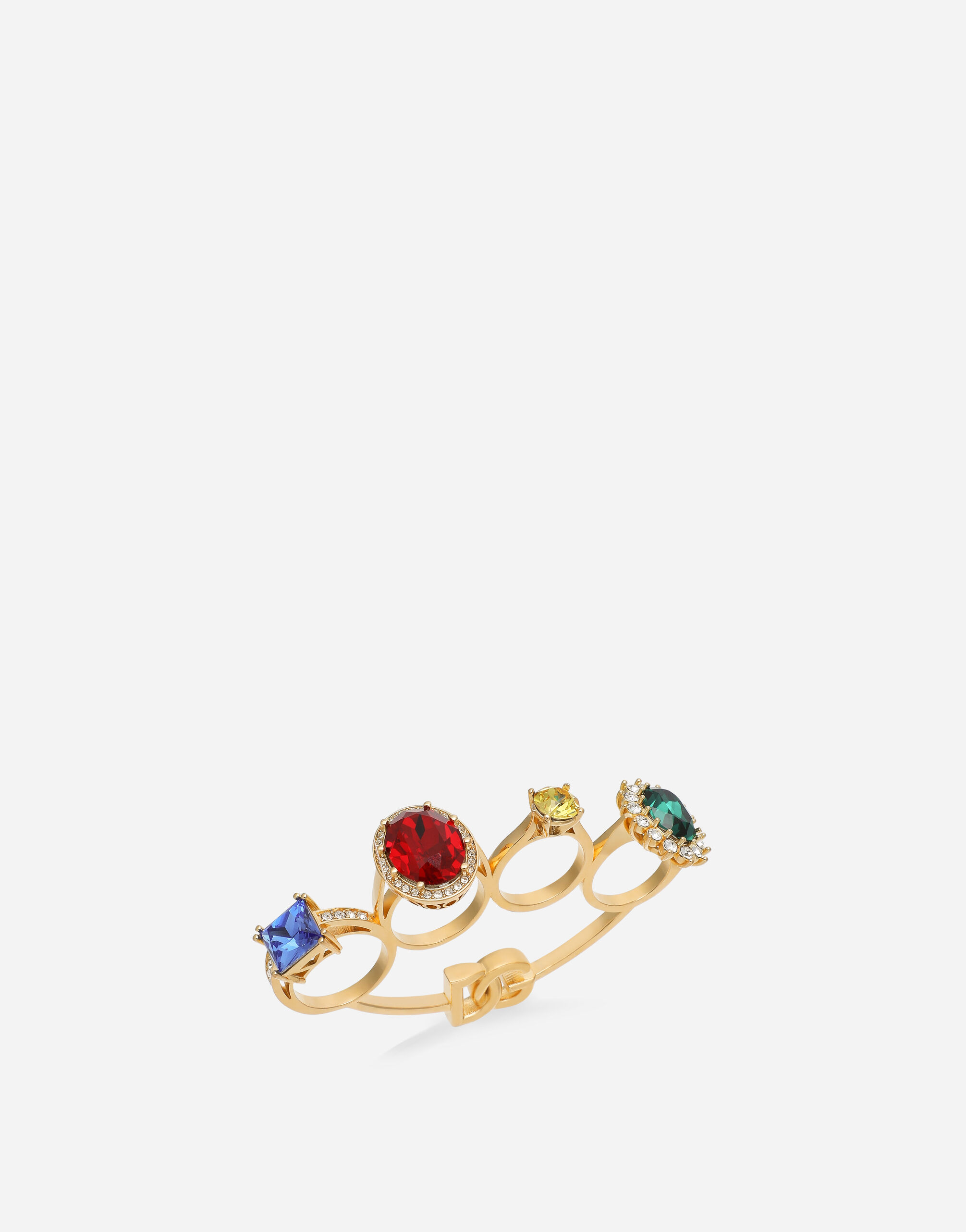 ANELLI TIRAPUGNI in Multicolor for Women Dolce Gabbana
