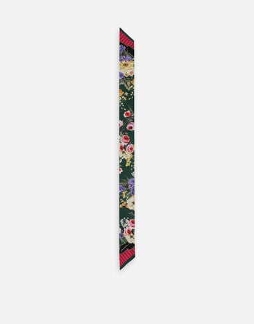 Dolce & Gabbana Bandeau 6 x 100 aus Twill Garten-Print Print FS215AGDB7N
