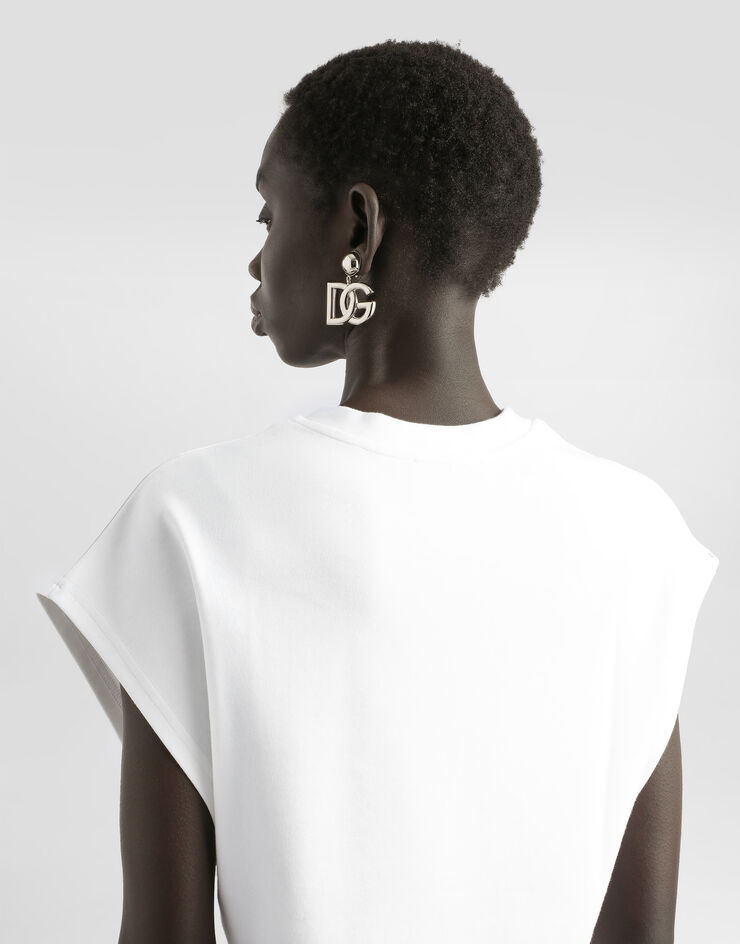 Dolce & Gabbana T-SHIRT White F8Q56ZG7I1N