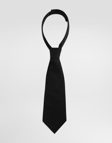 Dolce & Gabbana サテン ネクタイ Dolce & Gabbana サテン ネクタイ ブラック FT049RGDB4K