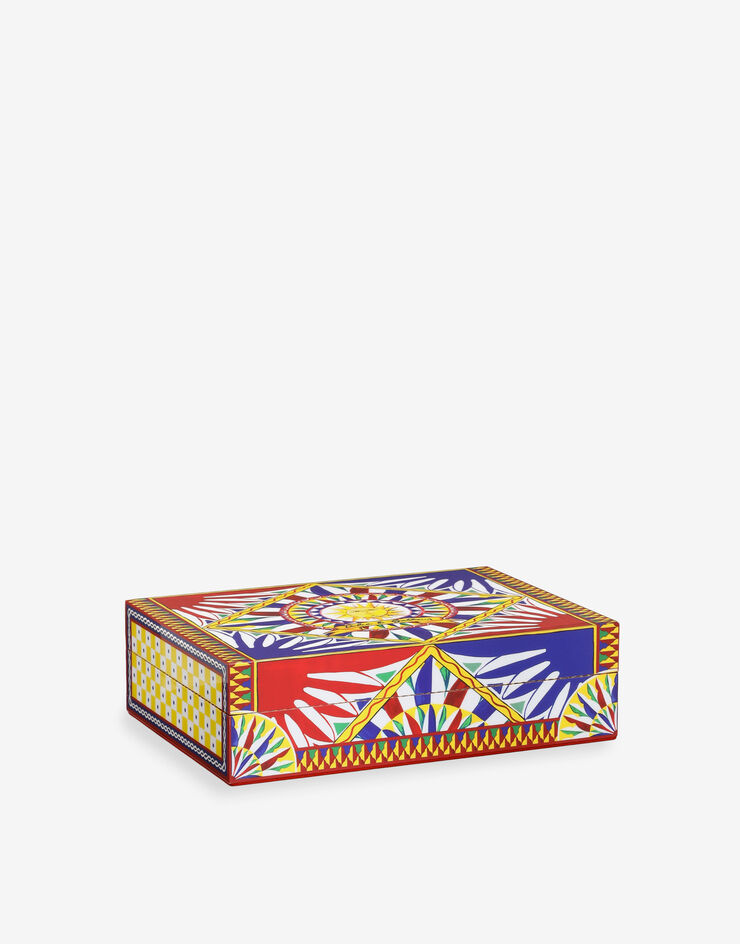 Dolce & Gabbana Large Decorated Plexiglass Box Multicolor TCC201TCAMY