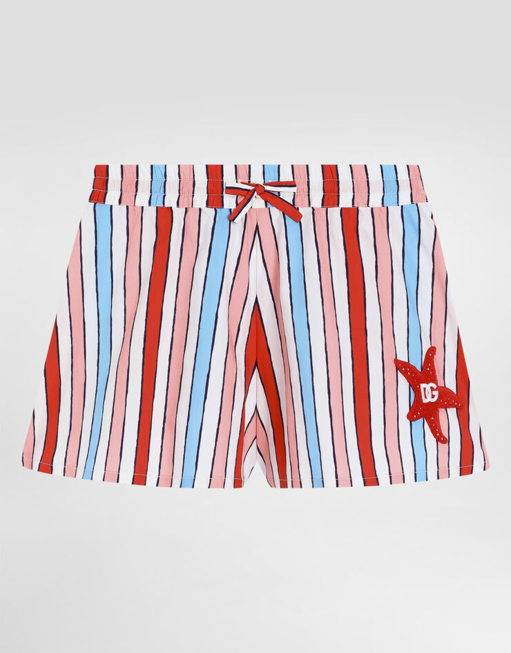 Dolce & Gabbana Striped poplin shorts Dolce & Gabbana Striped poplin shorts Multicolor L53Q55HS5UN