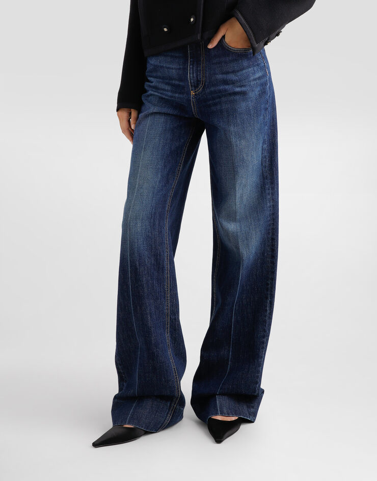 Dolce & Gabbana Jeans a sigaretta in denim Multicolore FTC79DG8LY9