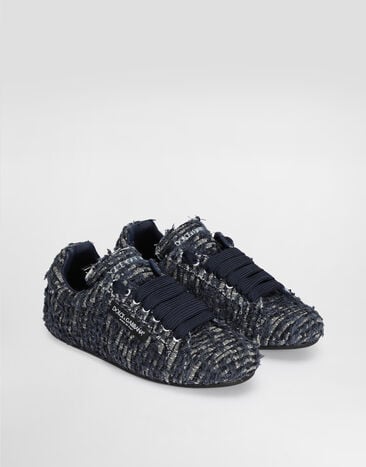 Dolce & Gabbana portofino soft denim shoes Dolce & Gabbana portofino soft denim shoes blu CS2471A0975