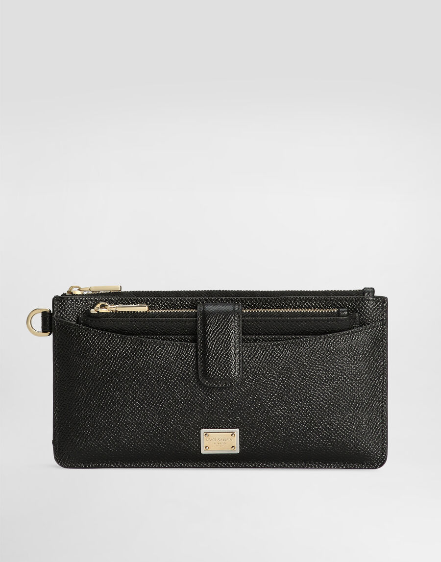 Dauphine calfskin card holder