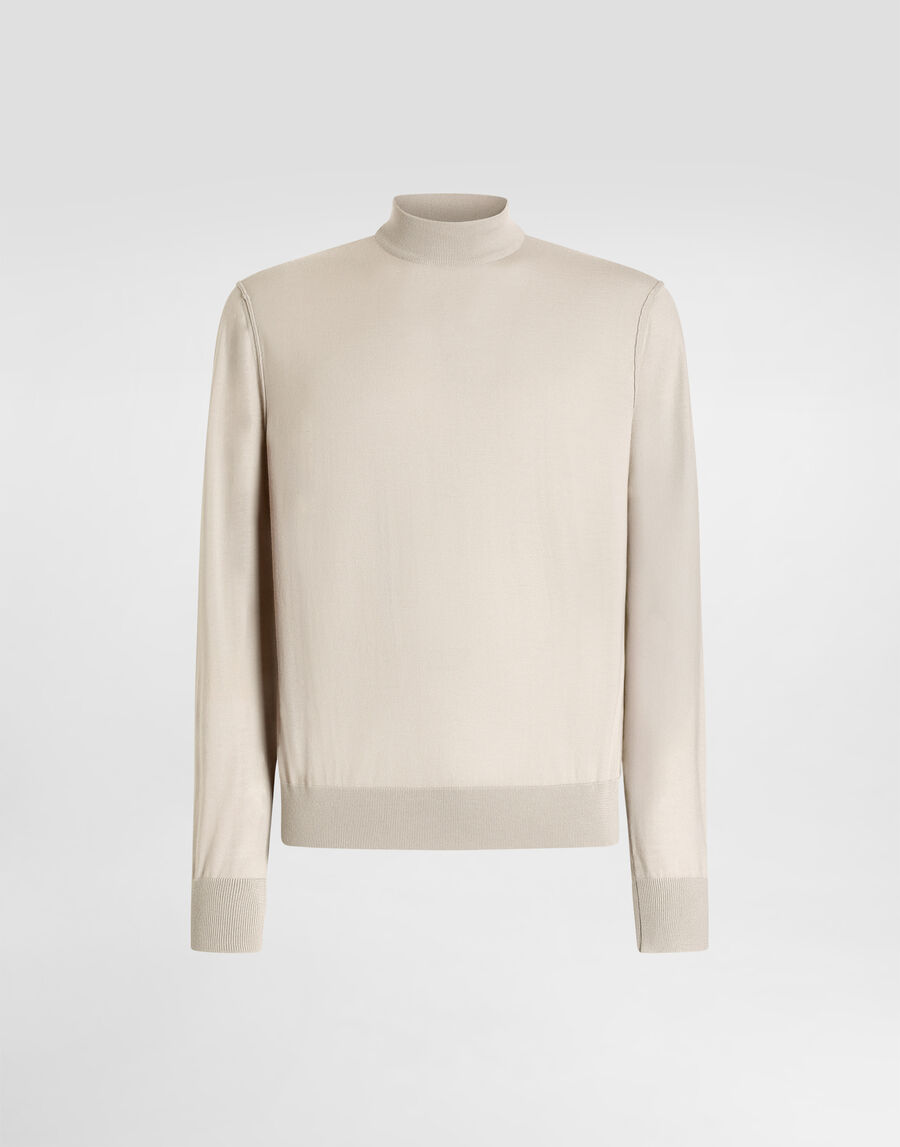 Cashmere turtleneck pullover