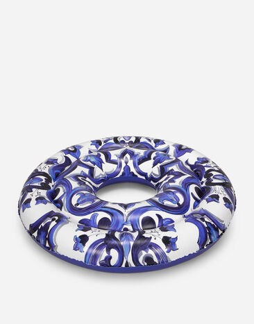 Dolce & Gabbana Bedruckte Pool-Luftmatratze Mehrfarbig TCC238TCAEN