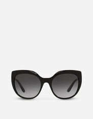 Dolce & Gabbana DG crossed sunglasses Black WWJC2SXCMDT