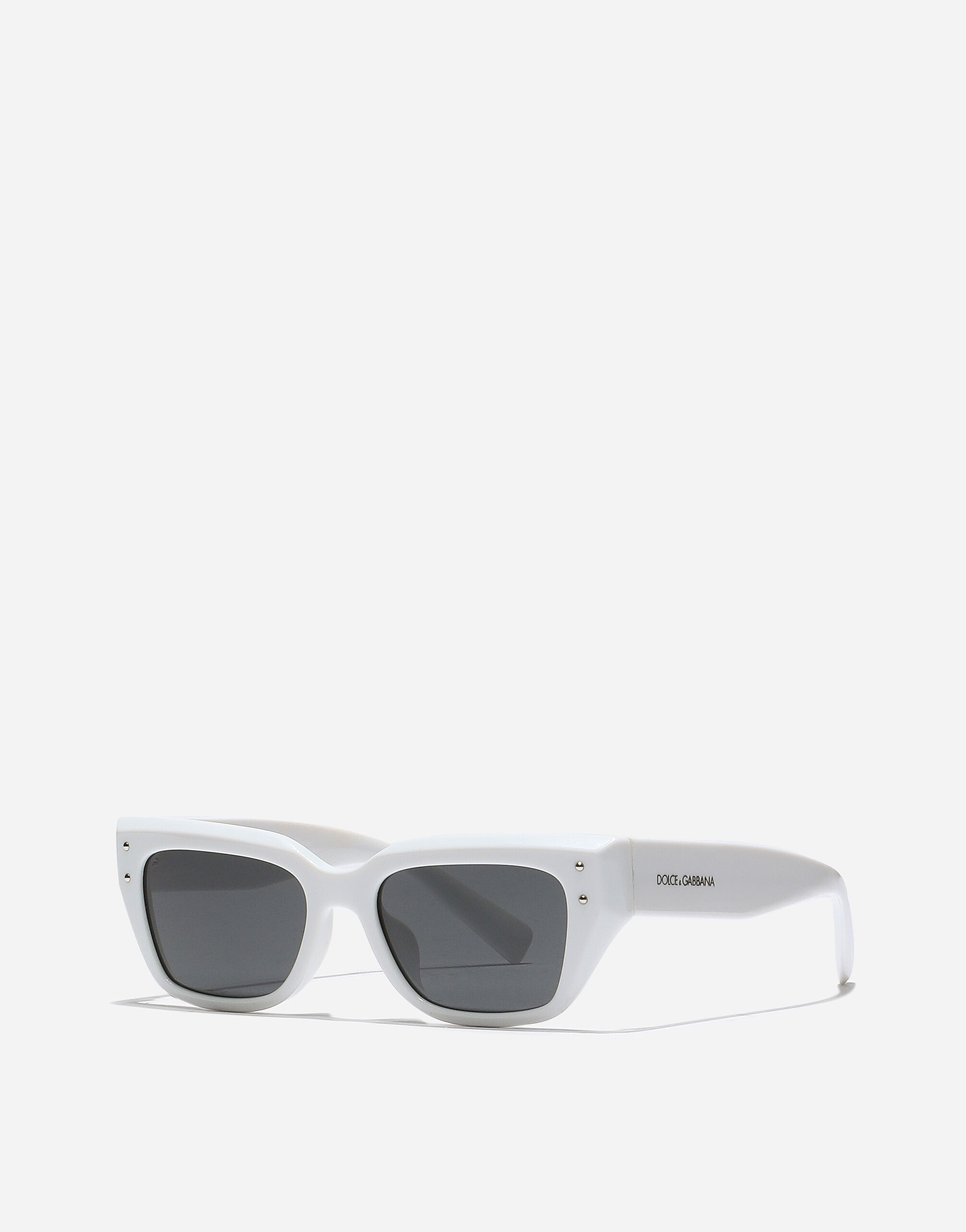 Dolce and gabbana sunglasses white frame shop