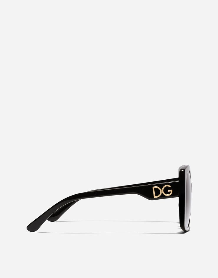 Dolce & Gabbana نظارة شمسية بطبعة عائلية أسود VG4385VP18G