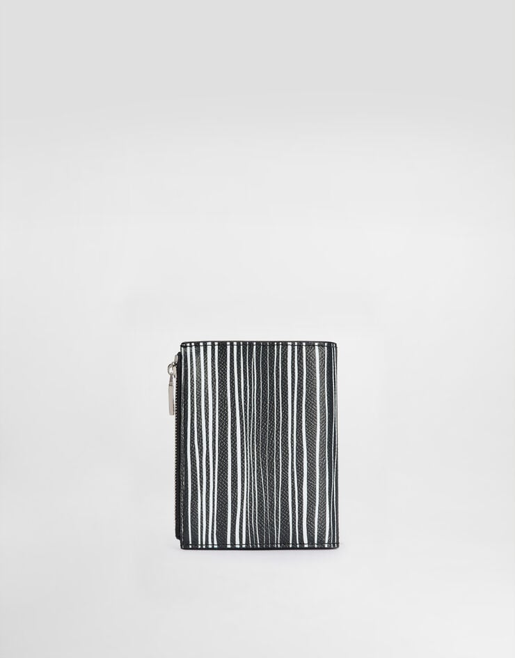 Dolce & Gabbana Stripe-print wallet in calfskin Dolce & Gabbana Stripe-print wallet in calfskin Multicolor BP3461A0692