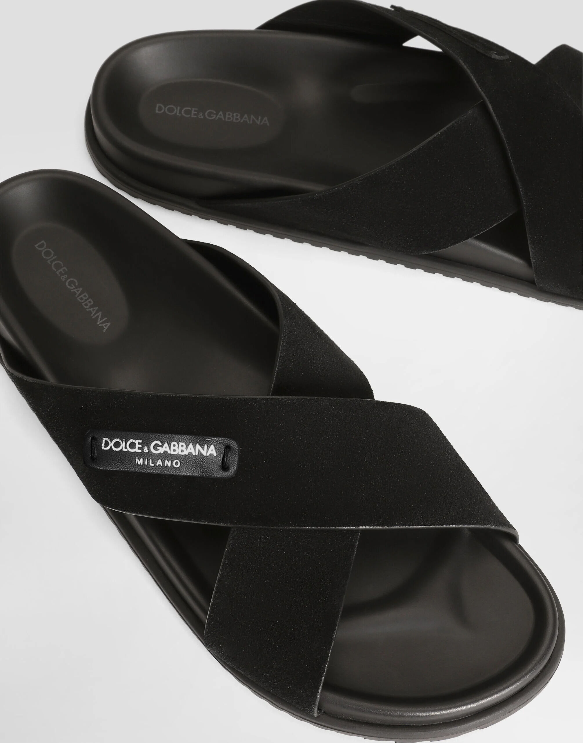 Dolce & Gabbana 黒サンダル Sandals in split in Black for Men | Dolce&Gabbana® US