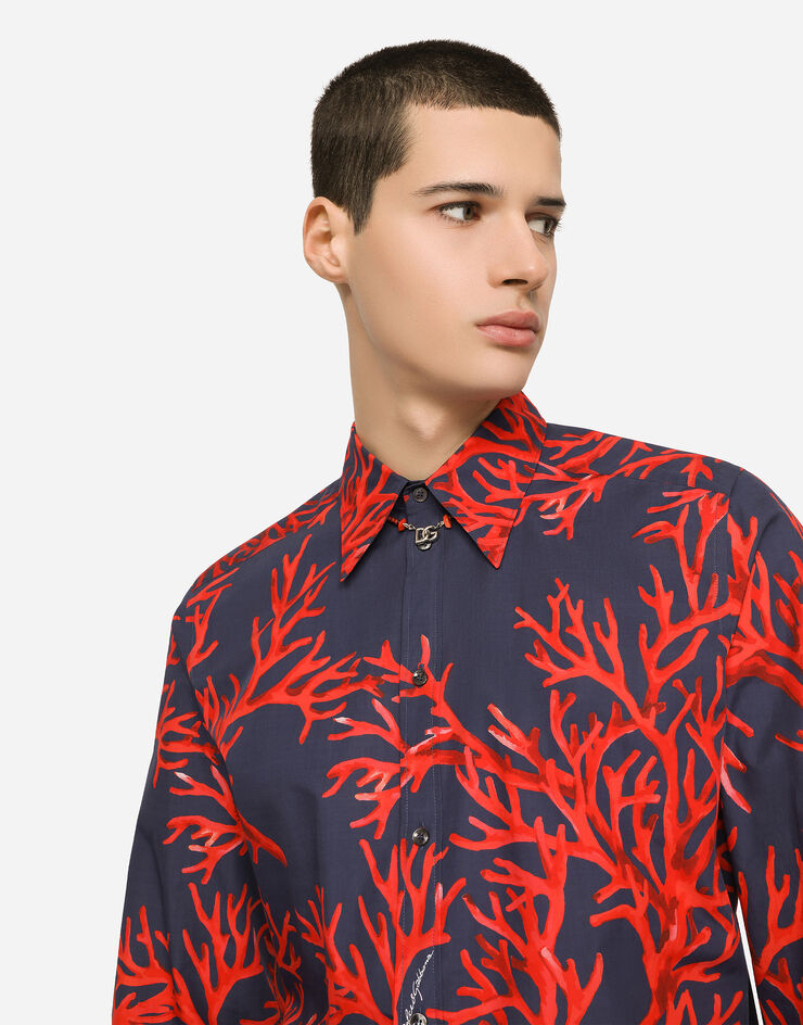 Dolce & Gabbana CAMICIA Multicolore G5IX8THS5NG