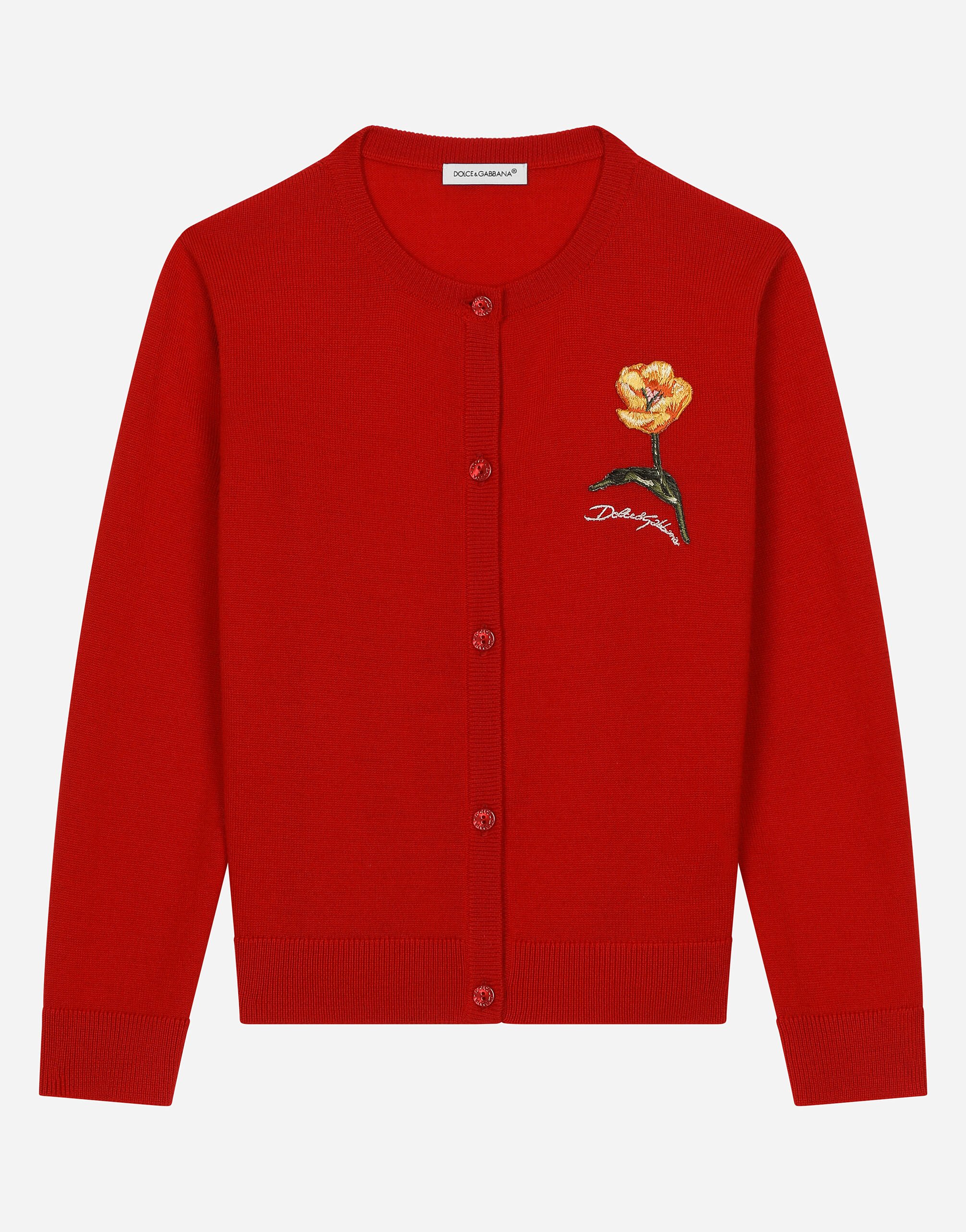 CARDIGAN in Red for Women | Dolce&Gabbana® US